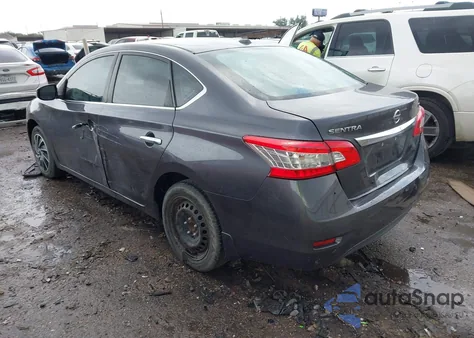 2015 Nissan Sentra Sv from USA, damaged, VIN 3N1AB7AP0FY347767